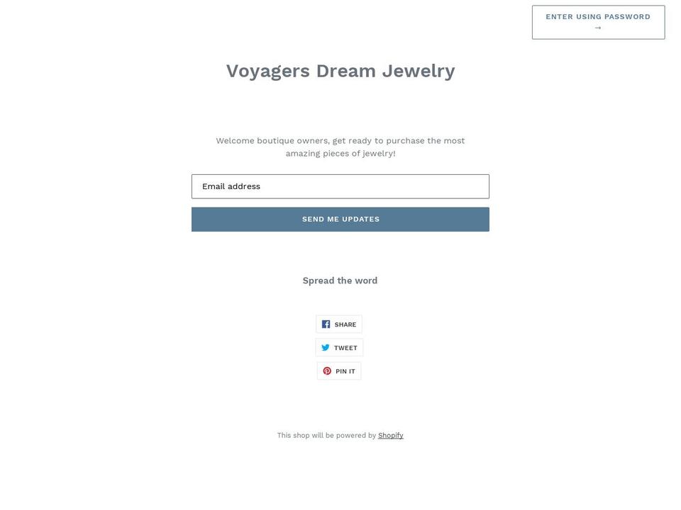 Live Website Shopify theme site example voyagersdreamwholesale.com