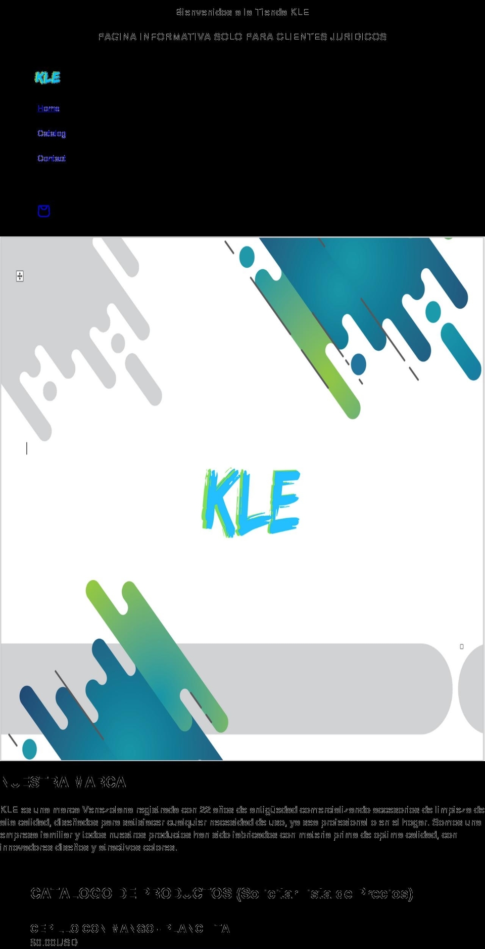 vpa-kle.com shopify website screenshot