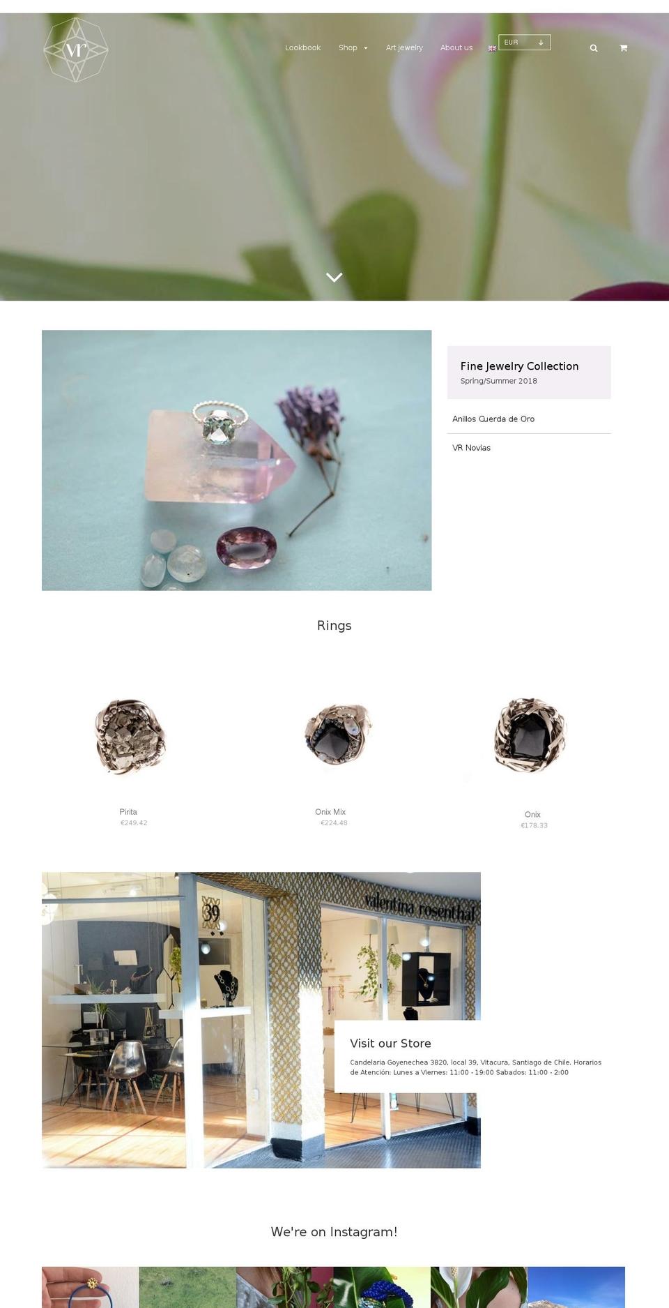 vrjoyas.com shopify website screenshot
