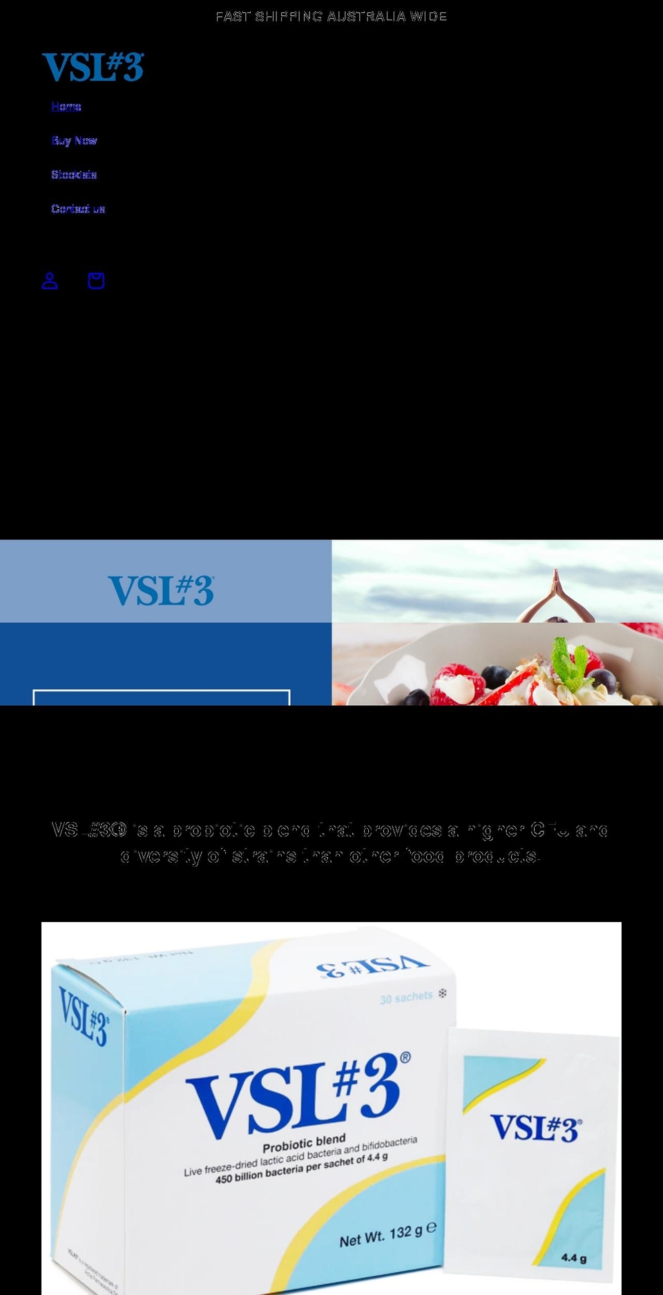 vsl3.com.au shopify website screenshot