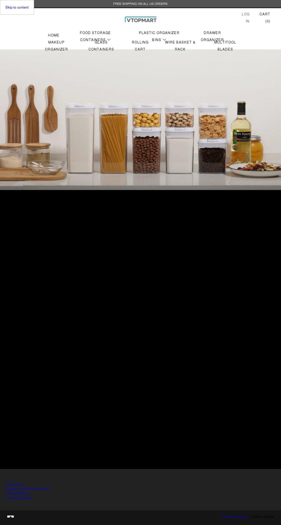 vtopmart.net shopify website screenshot