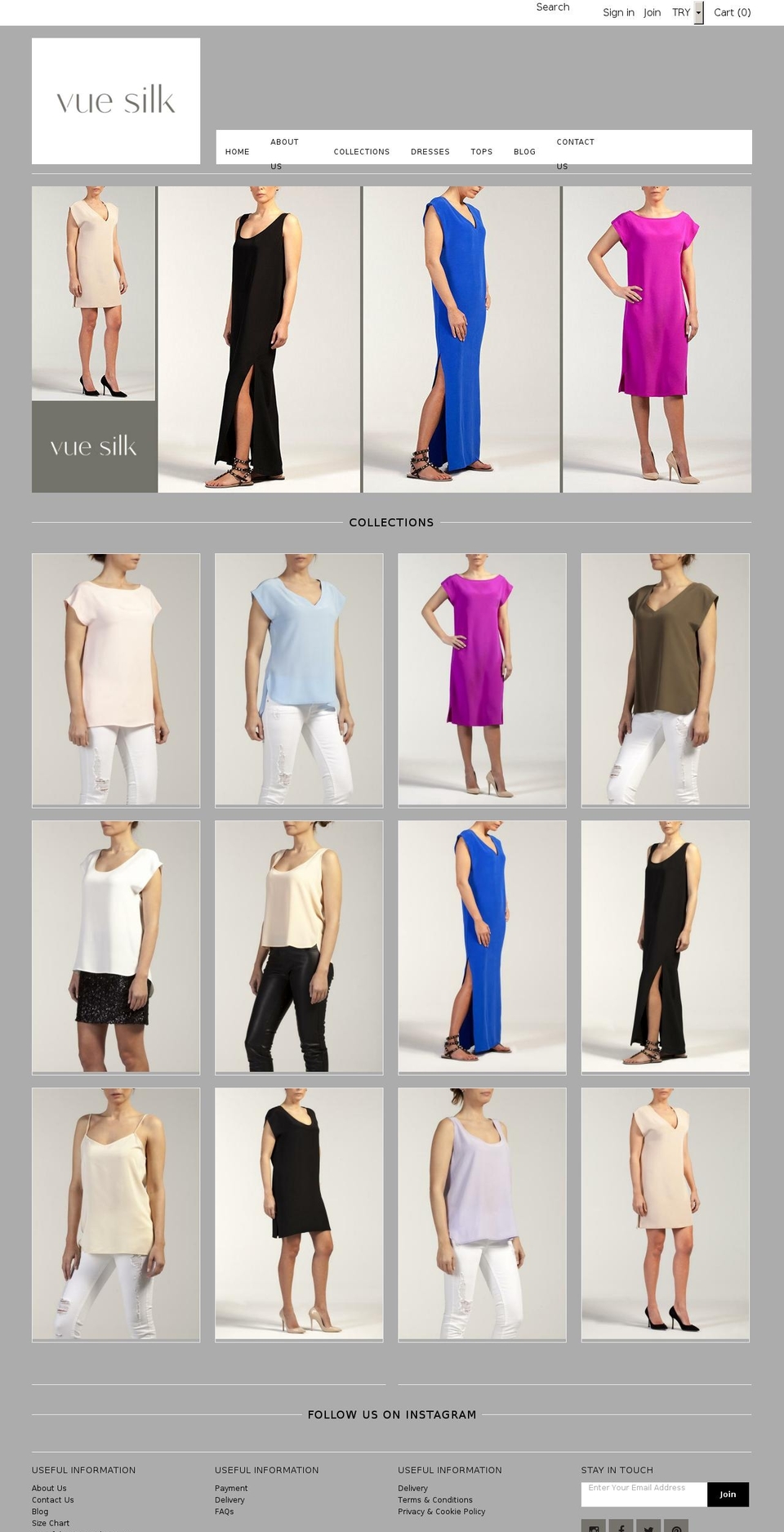 vue-silk.com — Shopify storefront screenshot