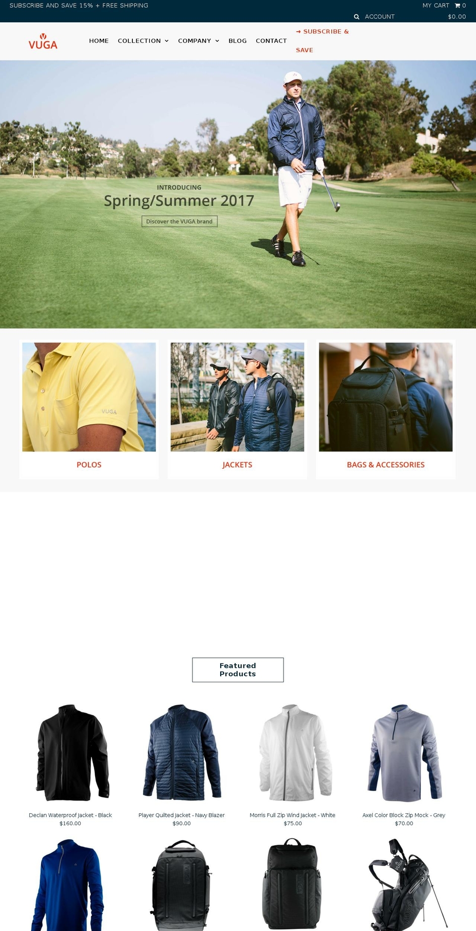 vugabrand.com shopify website screenshot