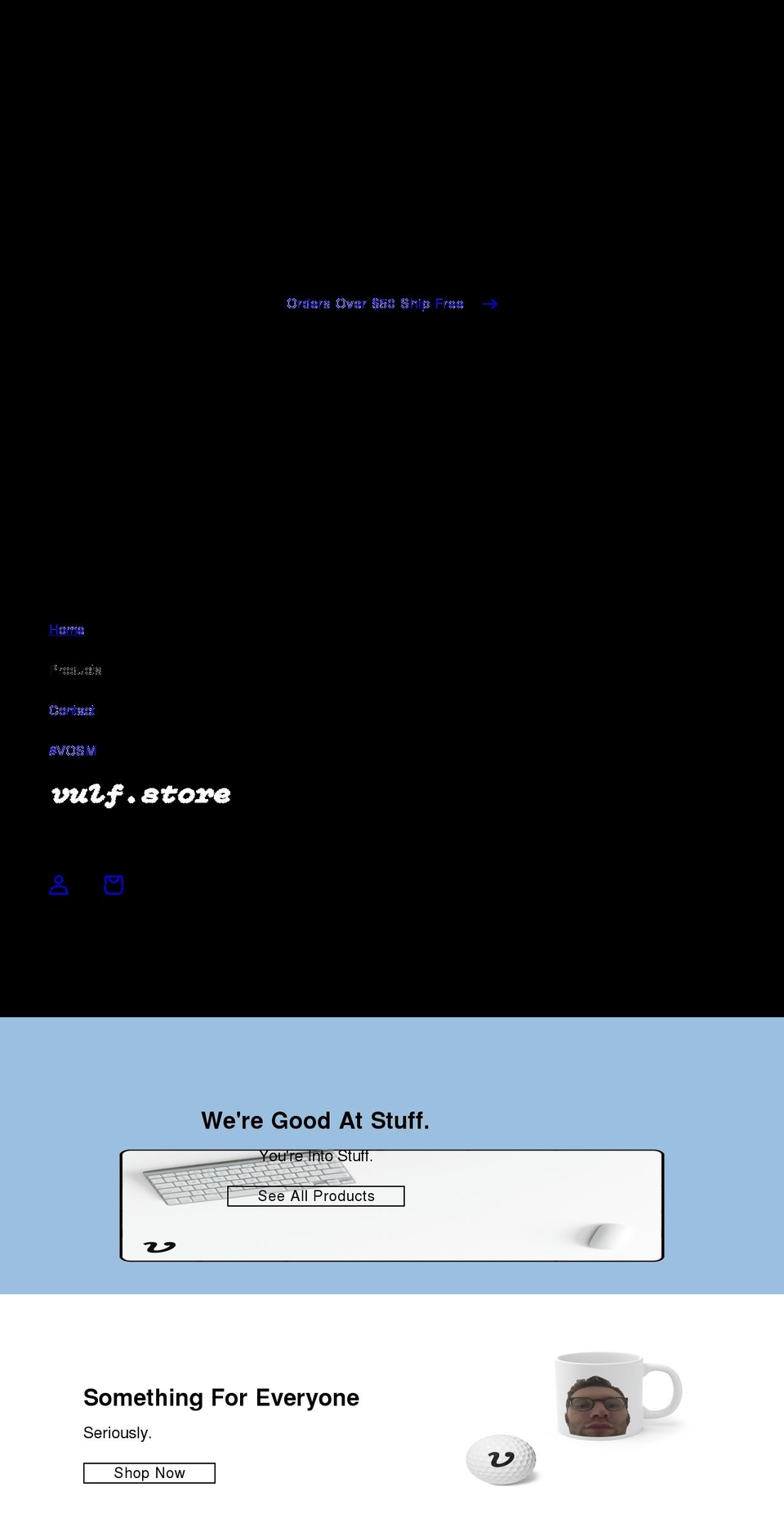 vulfwear.com — Shopify storefront screenshot