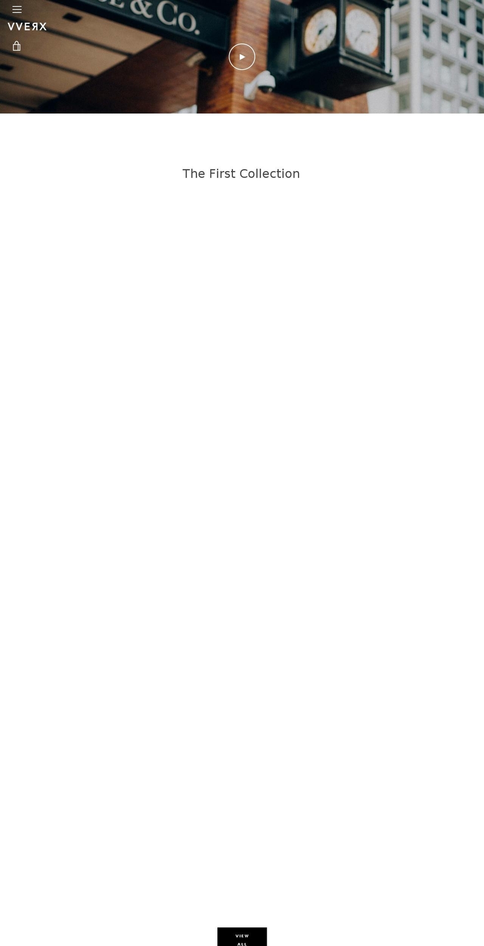 vverx.com — Shopify storefront screenshot