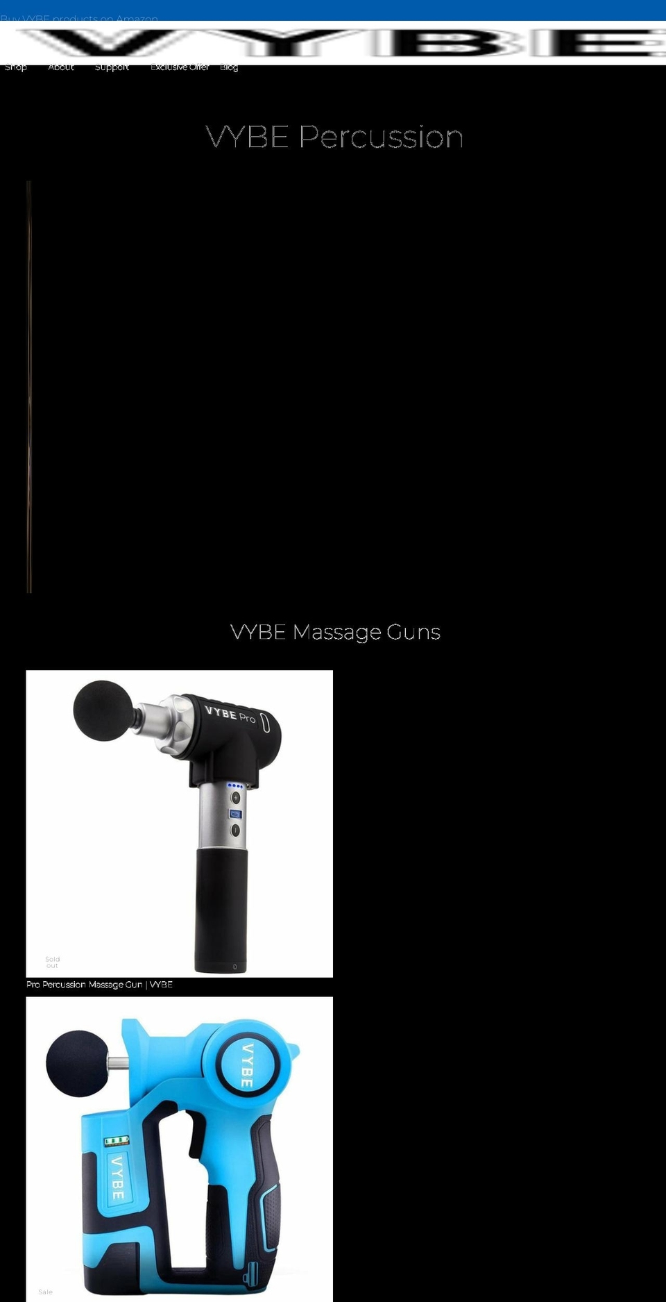 Thrasher Theme V Shopify theme site example vybepercussion.com