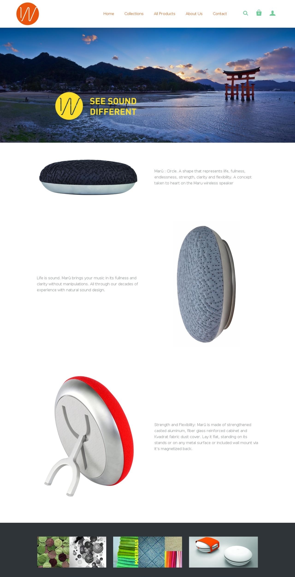 w-collections.com shopify website screenshot