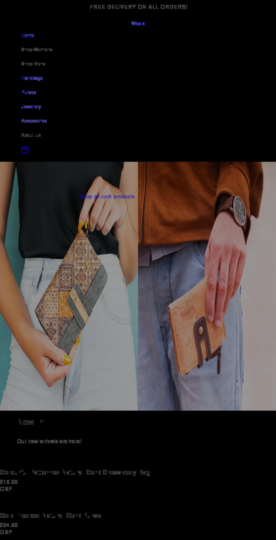 waala.co.uk shopify website screenshot
