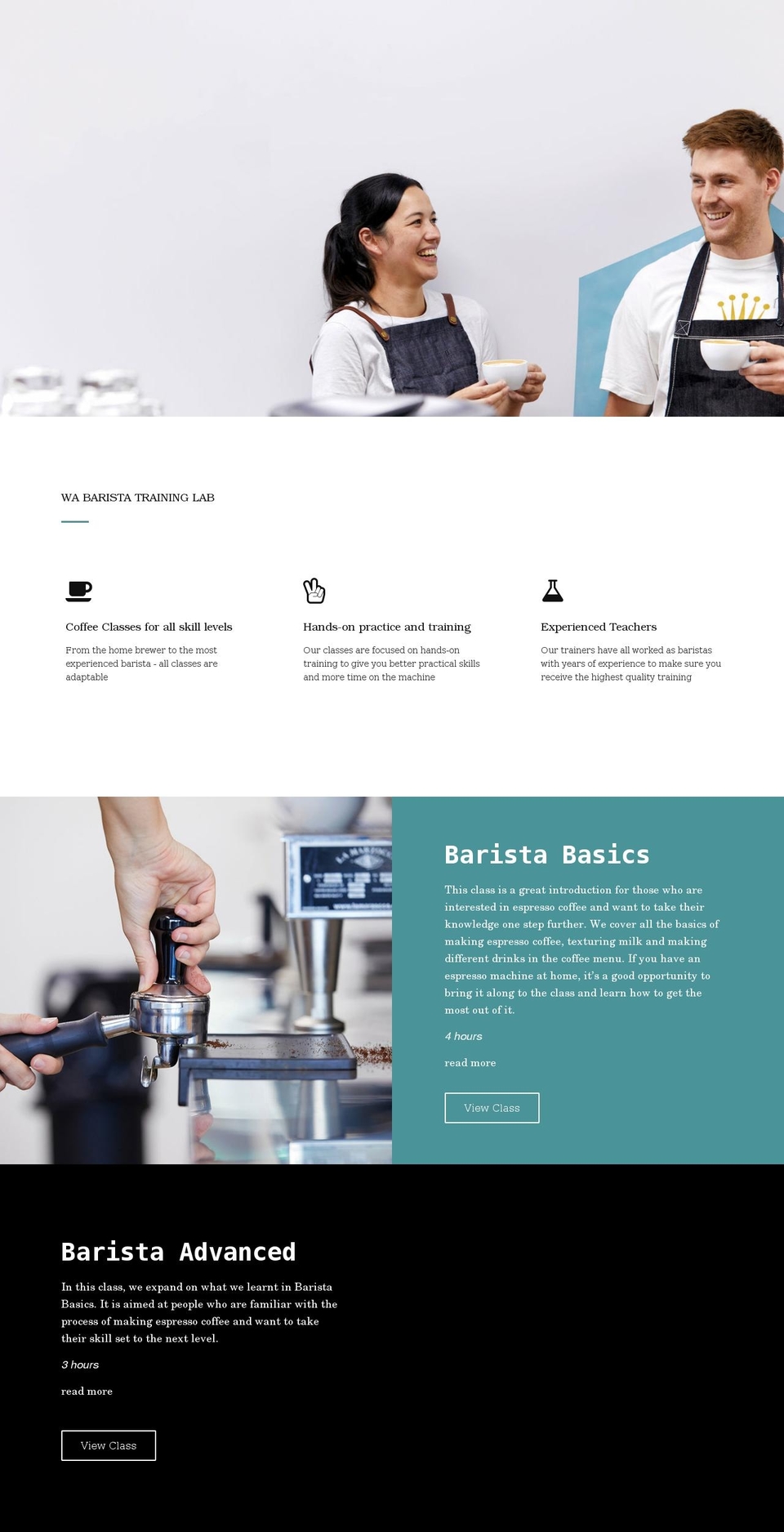 wabaristatraininglab.com.au shopify website screenshot