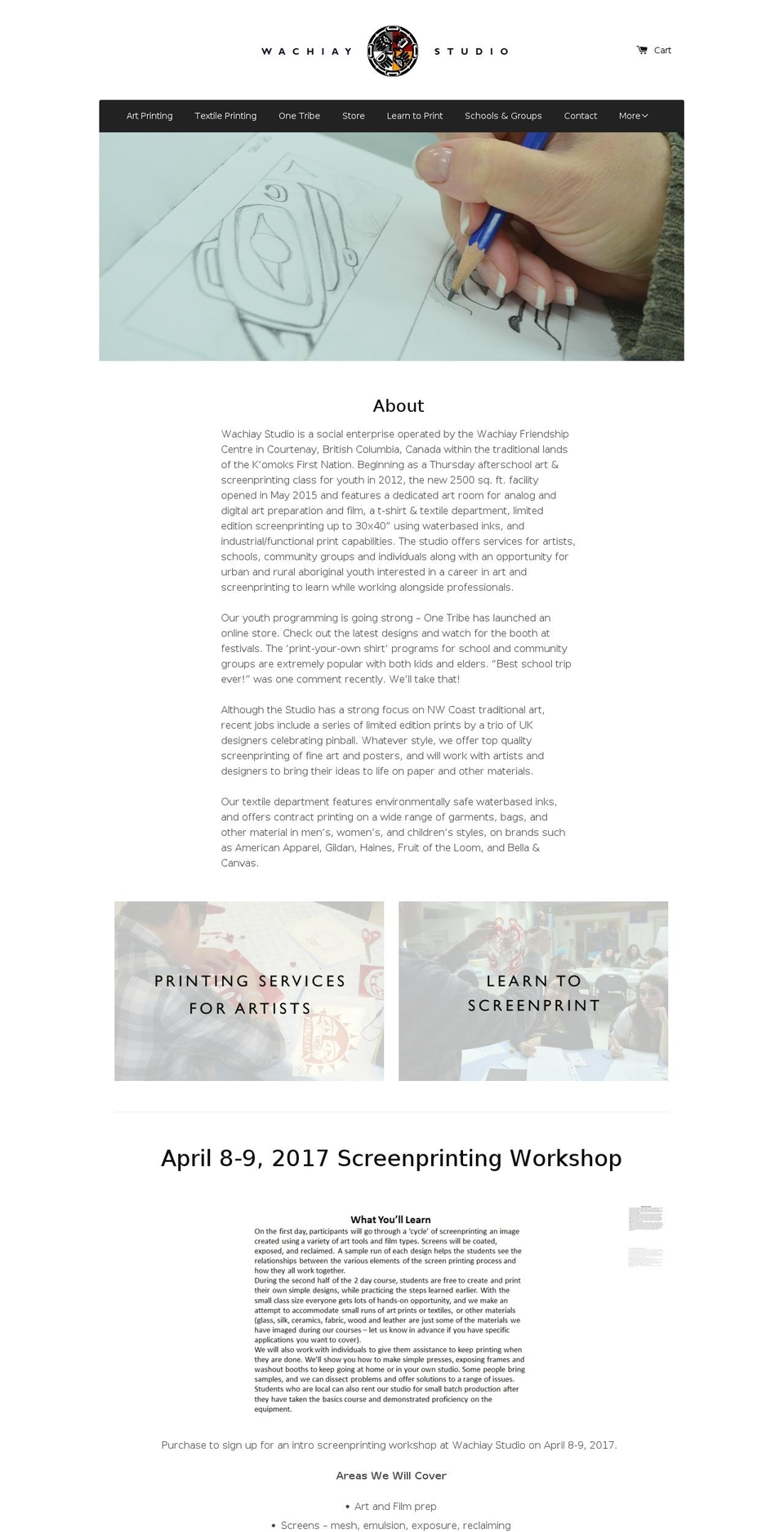 wachiaystudio.com shopify website screenshot