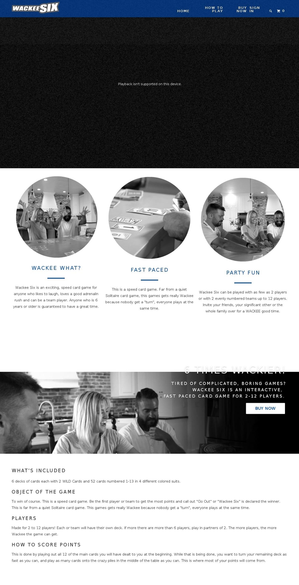 wackee.net shopify website screenshot