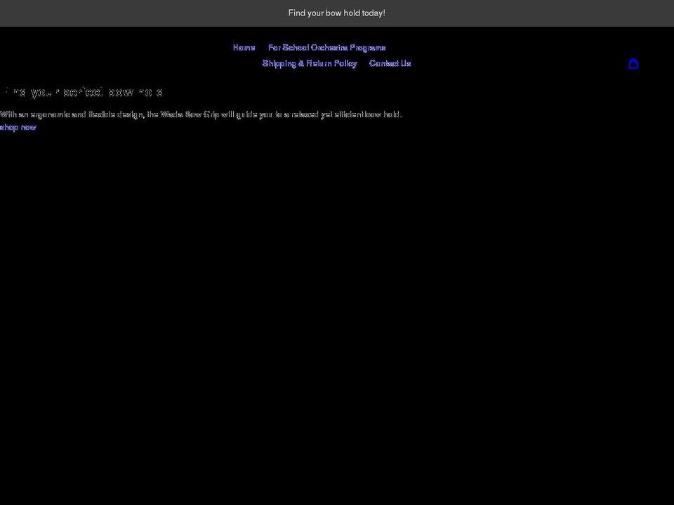 wadabowgrip.com shopify website screenshot