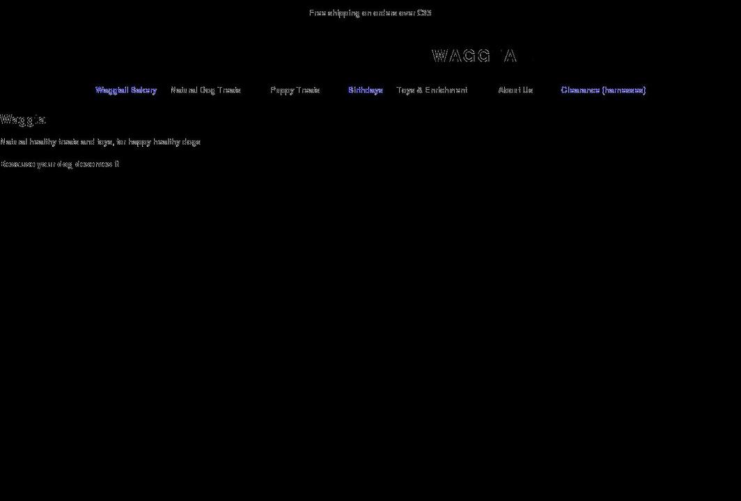 waggtail.com shopify website screenshot
