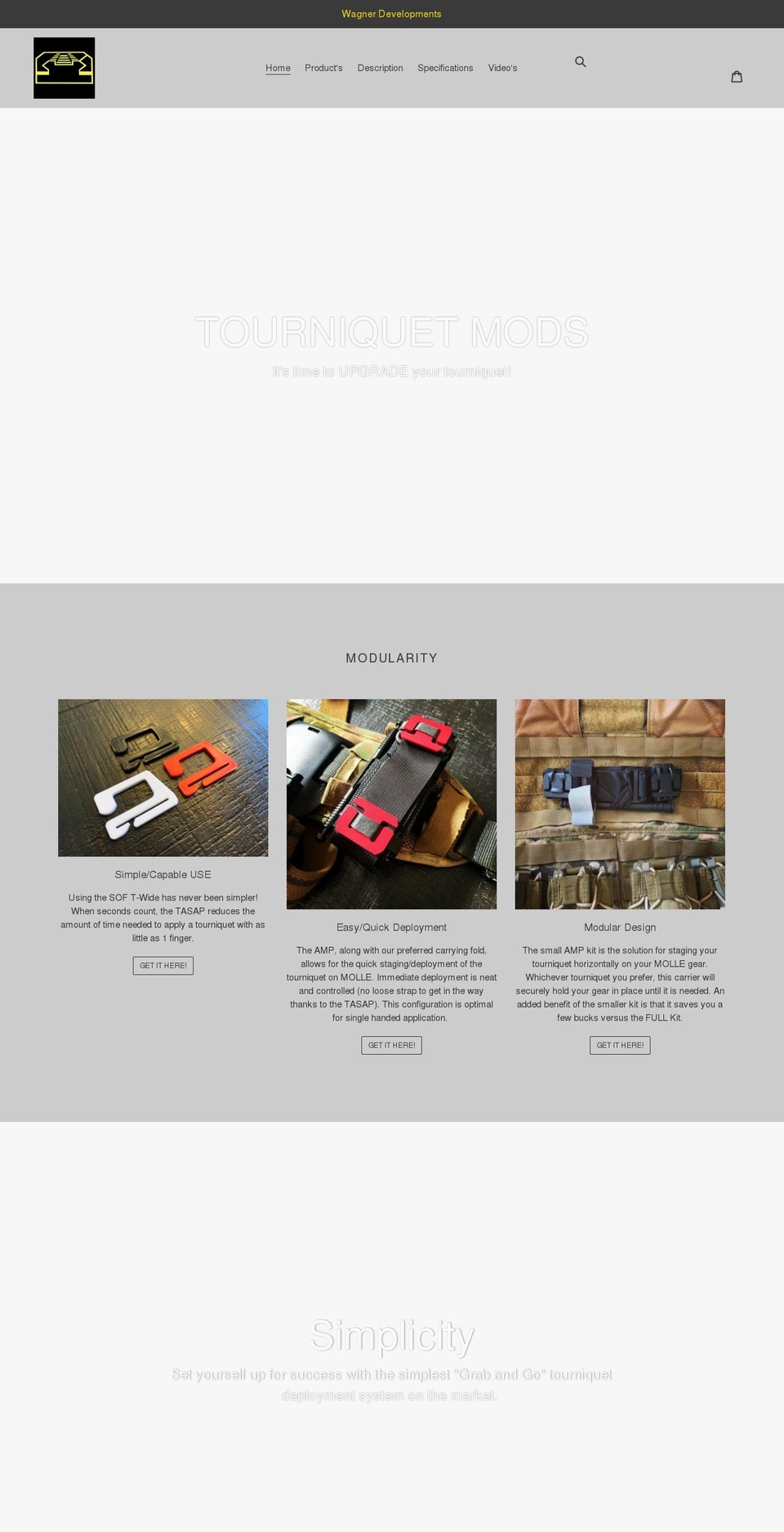 wagnerdevelopments.com shopify website screenshot