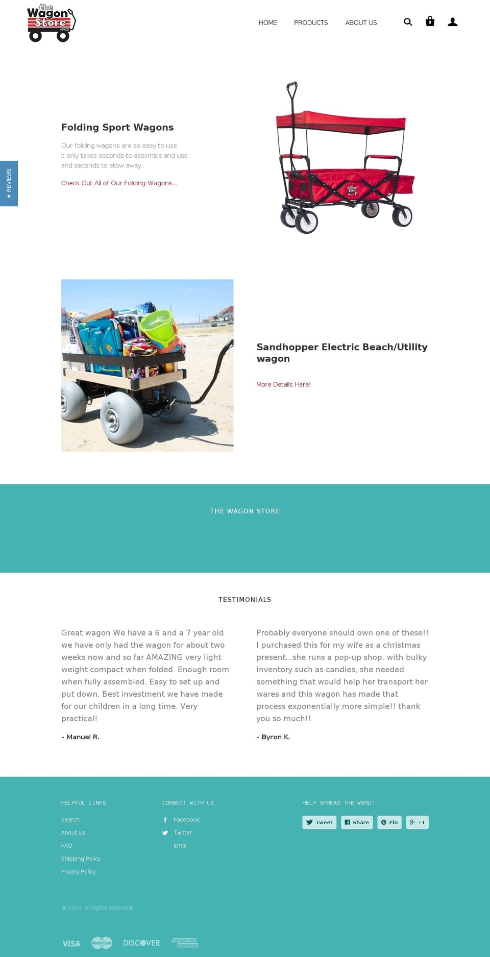 wagonstore.com shopify website screenshot