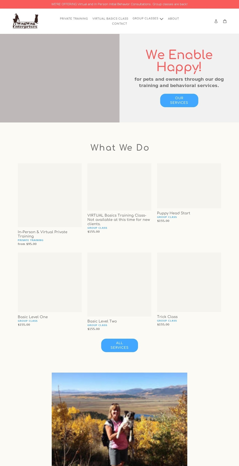 wagwag.net shopify website screenshot