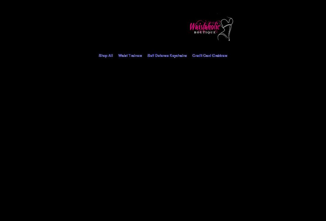 waistaholics.com shopify website screenshot
