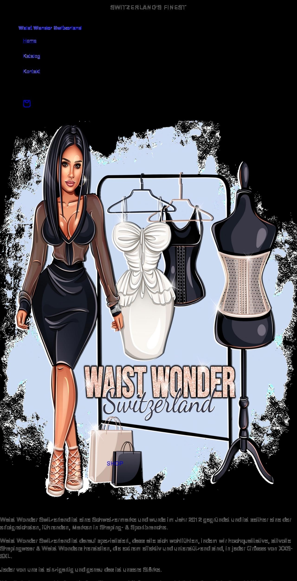 waistwonder.com shopify website screenshot