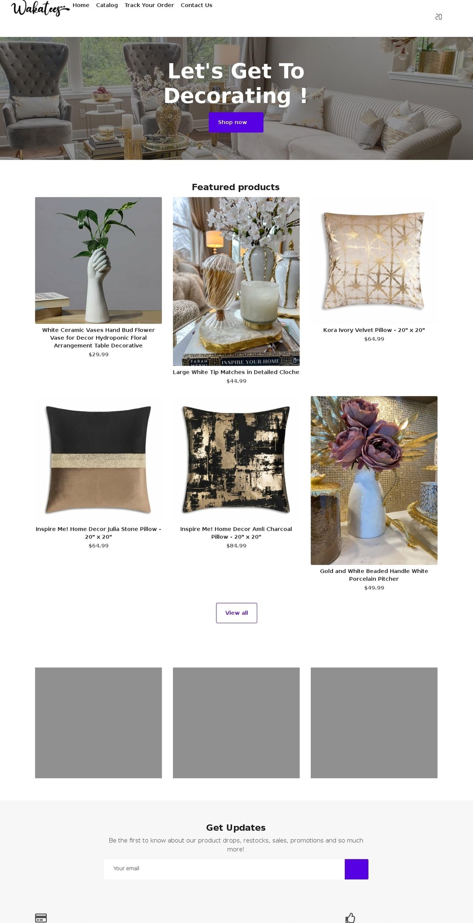 wakatees.com shopify website screenshot