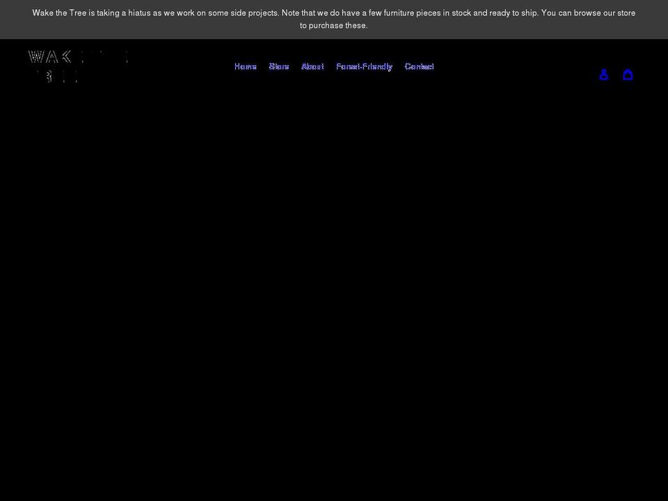 wakethetree.com shopify website screenshot
