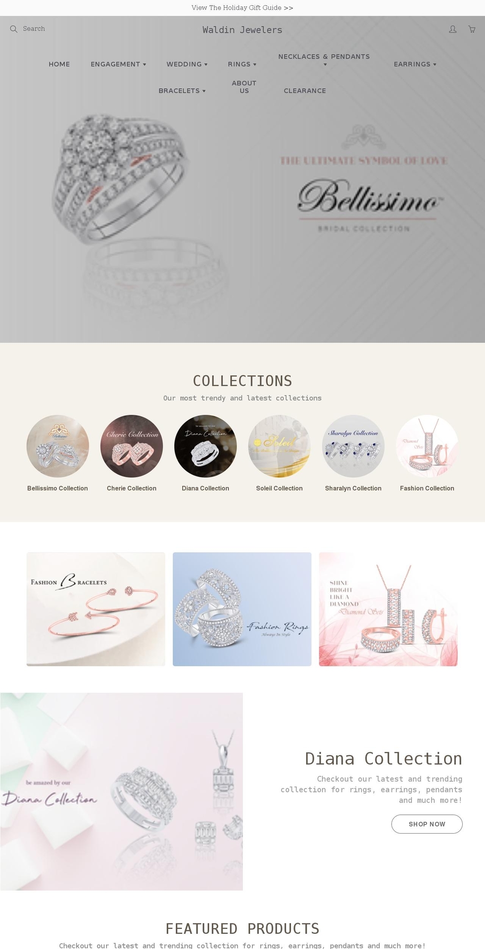 waldindulles.com shopify website screenshot