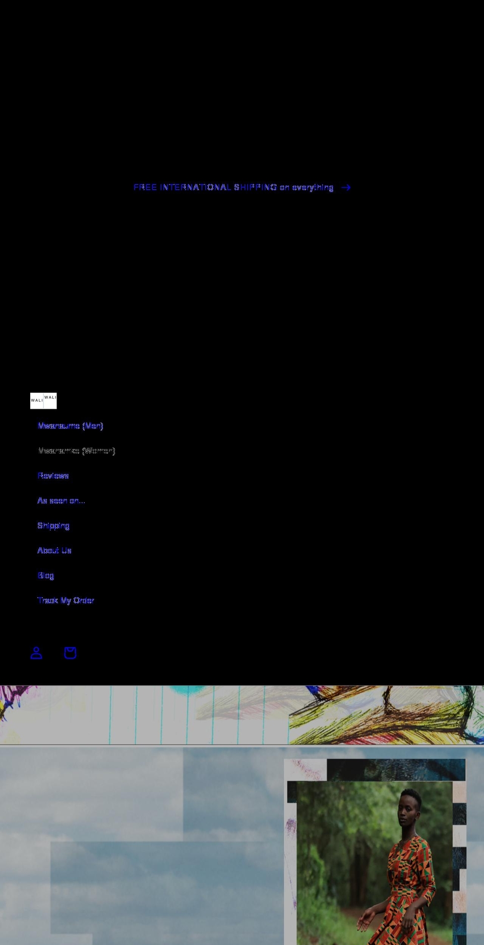 wali-wali.com shopify website screenshot