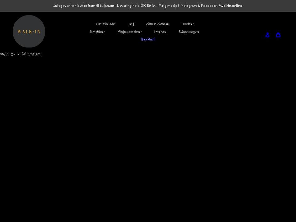 walk-in.online shopify website screenshot