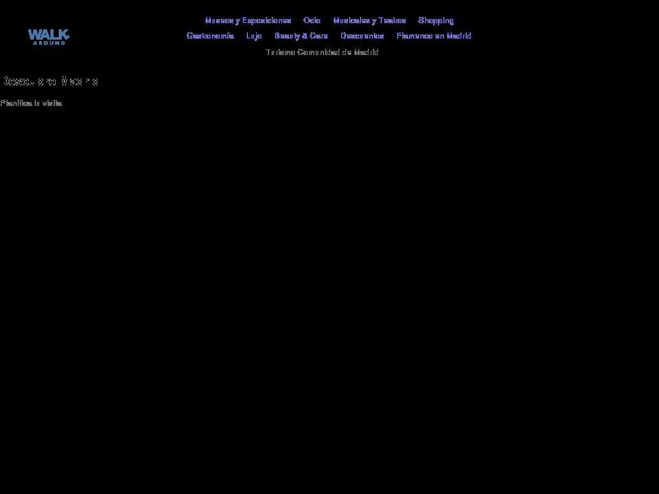 walkaround.madrid shopify website screenshot