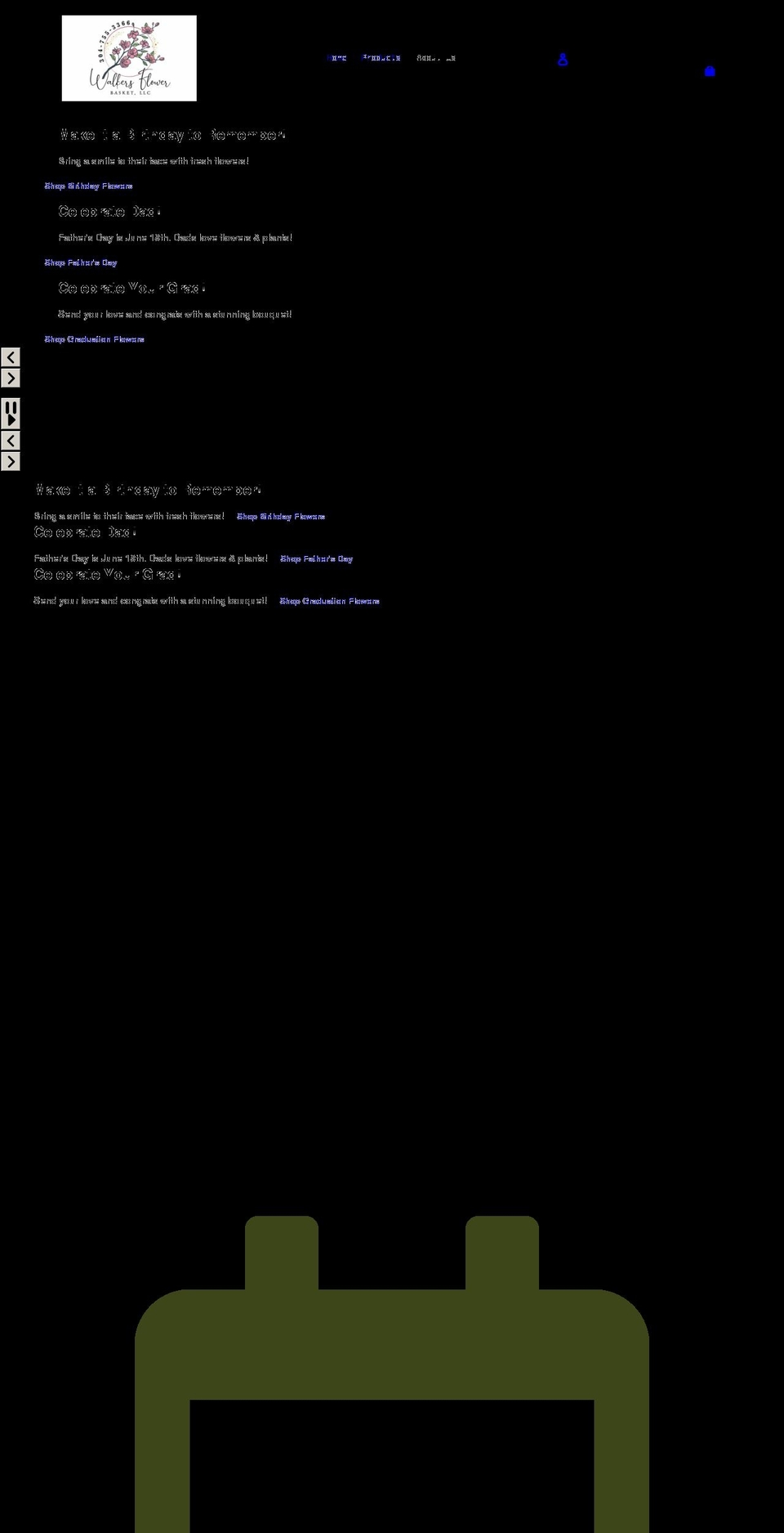 mol-standard- Shopify theme site example walkersflowerbasket.com