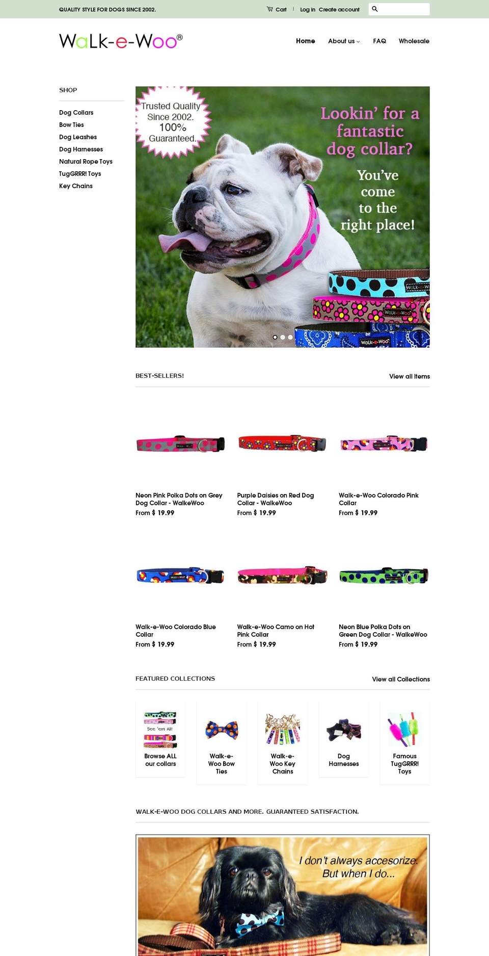 walkiewoo.com shopify website screenshot