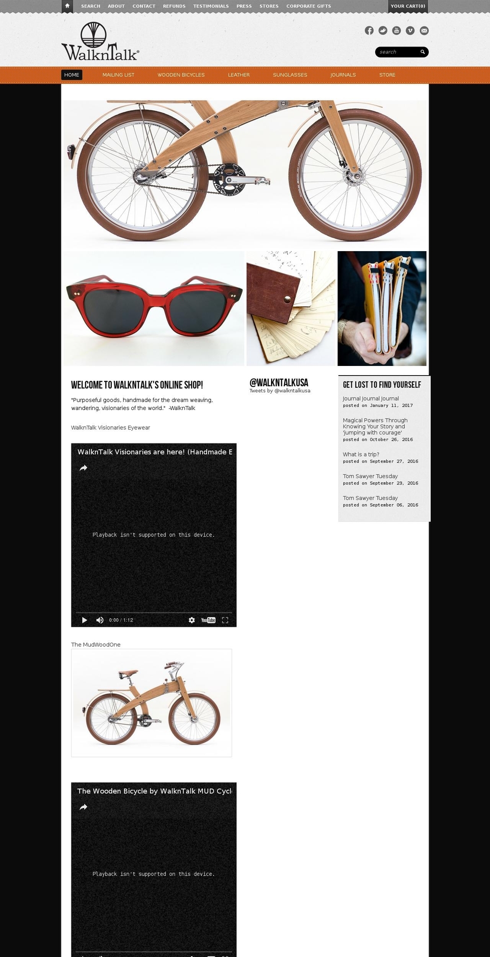 walkntalk-new Shopify theme site example walkntalk.com