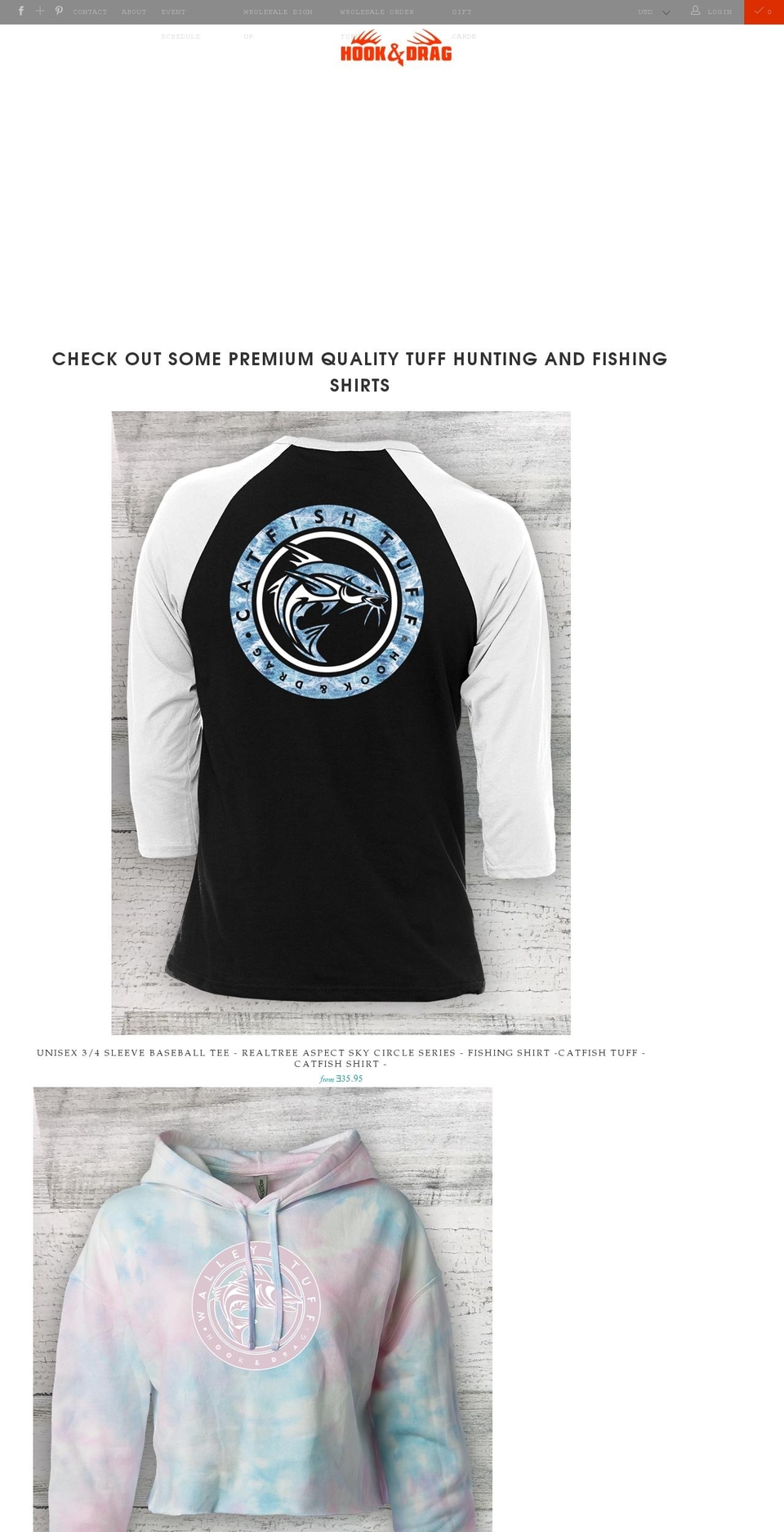 walleyetuff.com shopify website screenshot