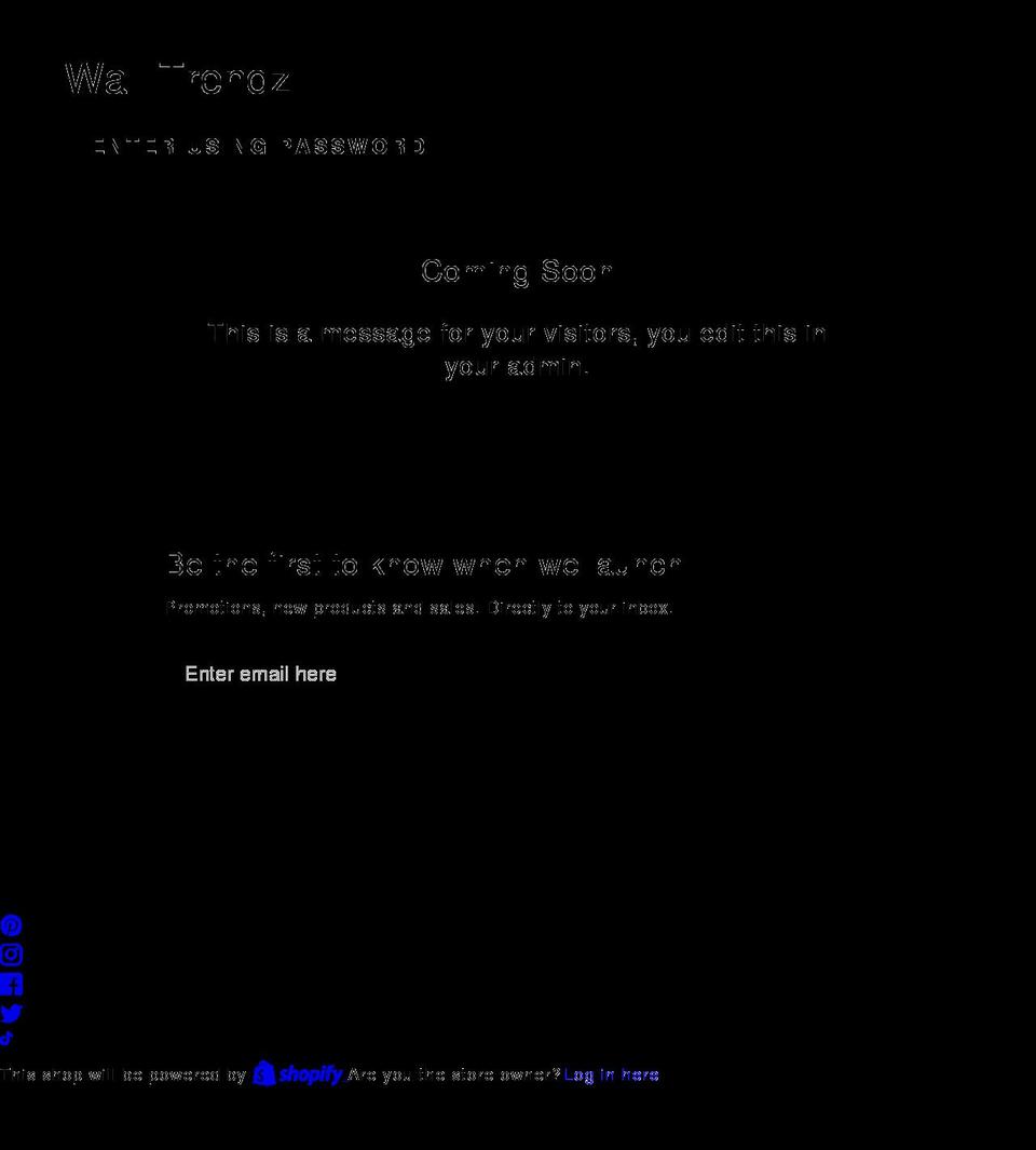 walltrendz.com shopify website screenshot