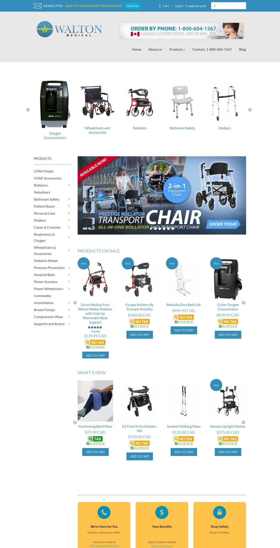 waltonmedical.com shopify website screenshot