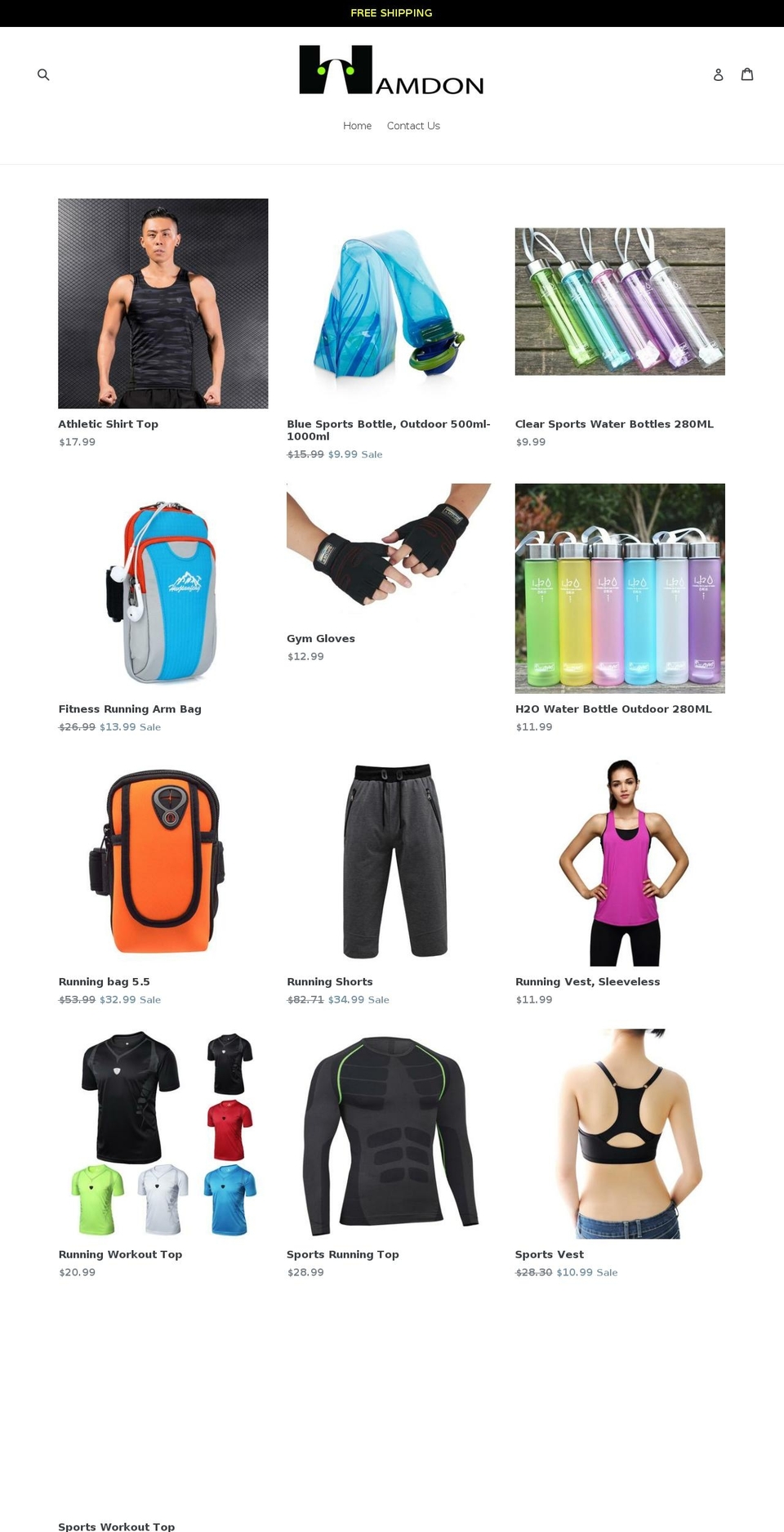 wamdon.com shopify website screenshot