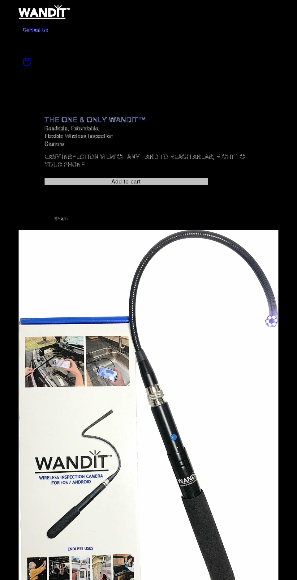 wanditnow.com shopify website screenshot