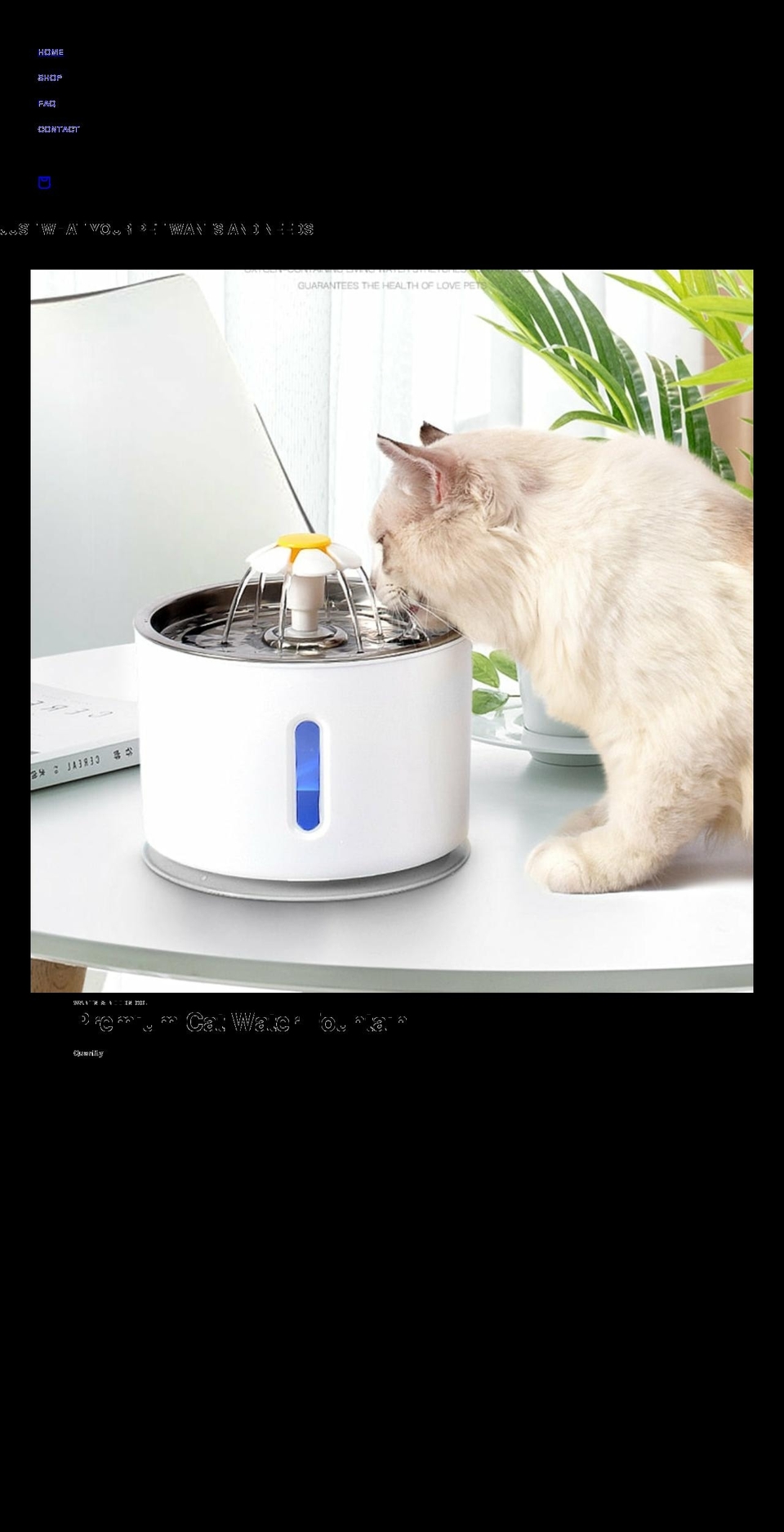 wantsandneedsco.com shopify website screenshot