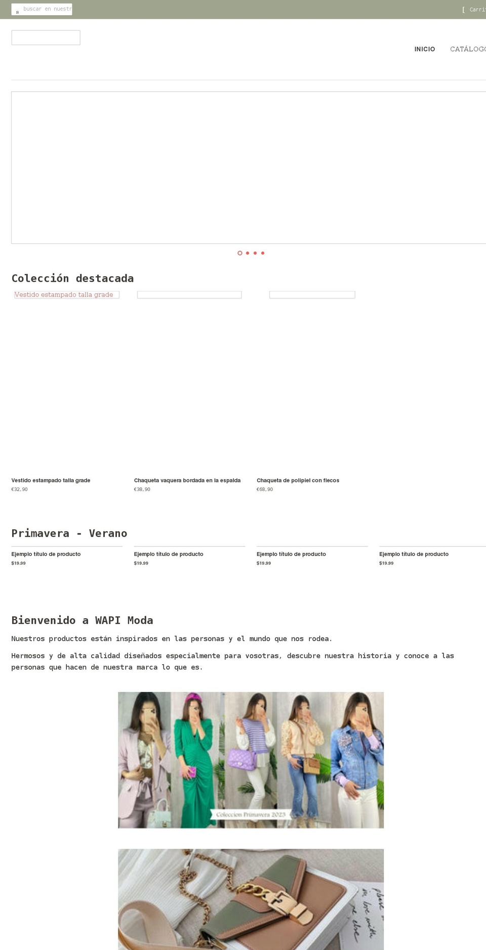 wapimoda.com shopify website screenshot