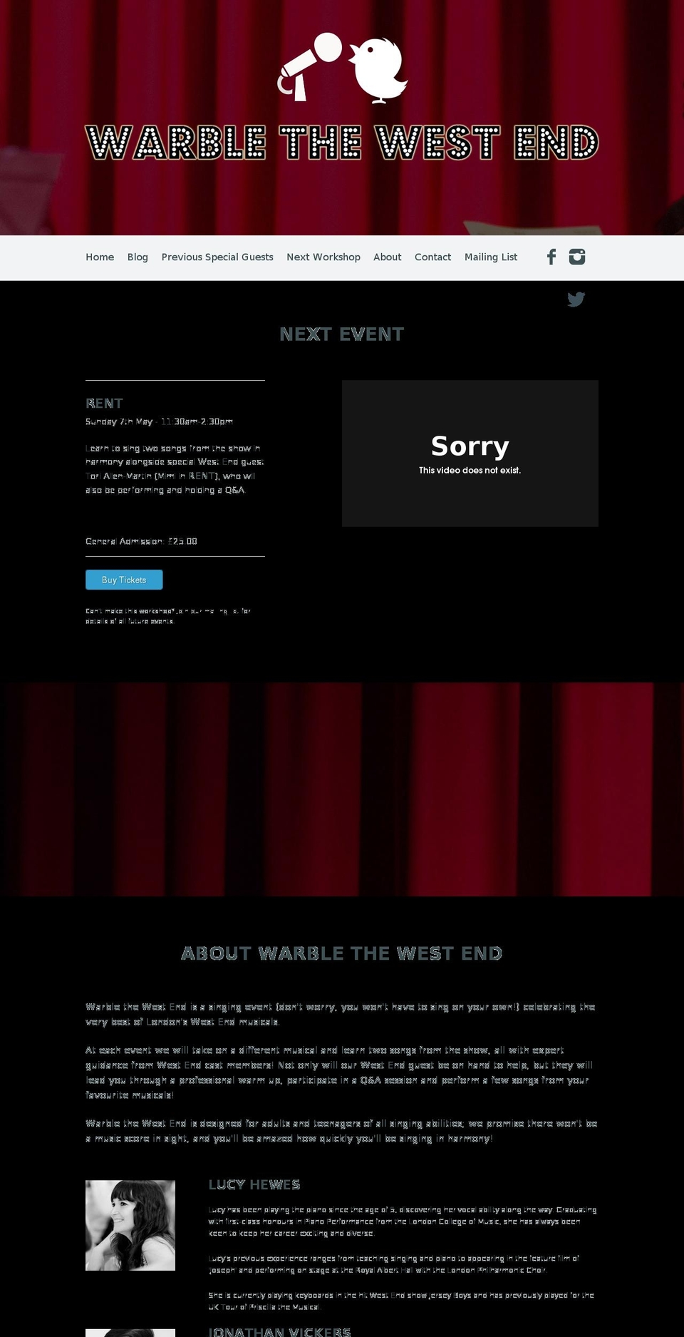 Warble-The-West-End-Custom-Theme Shopify theme site example warblethewestend.com