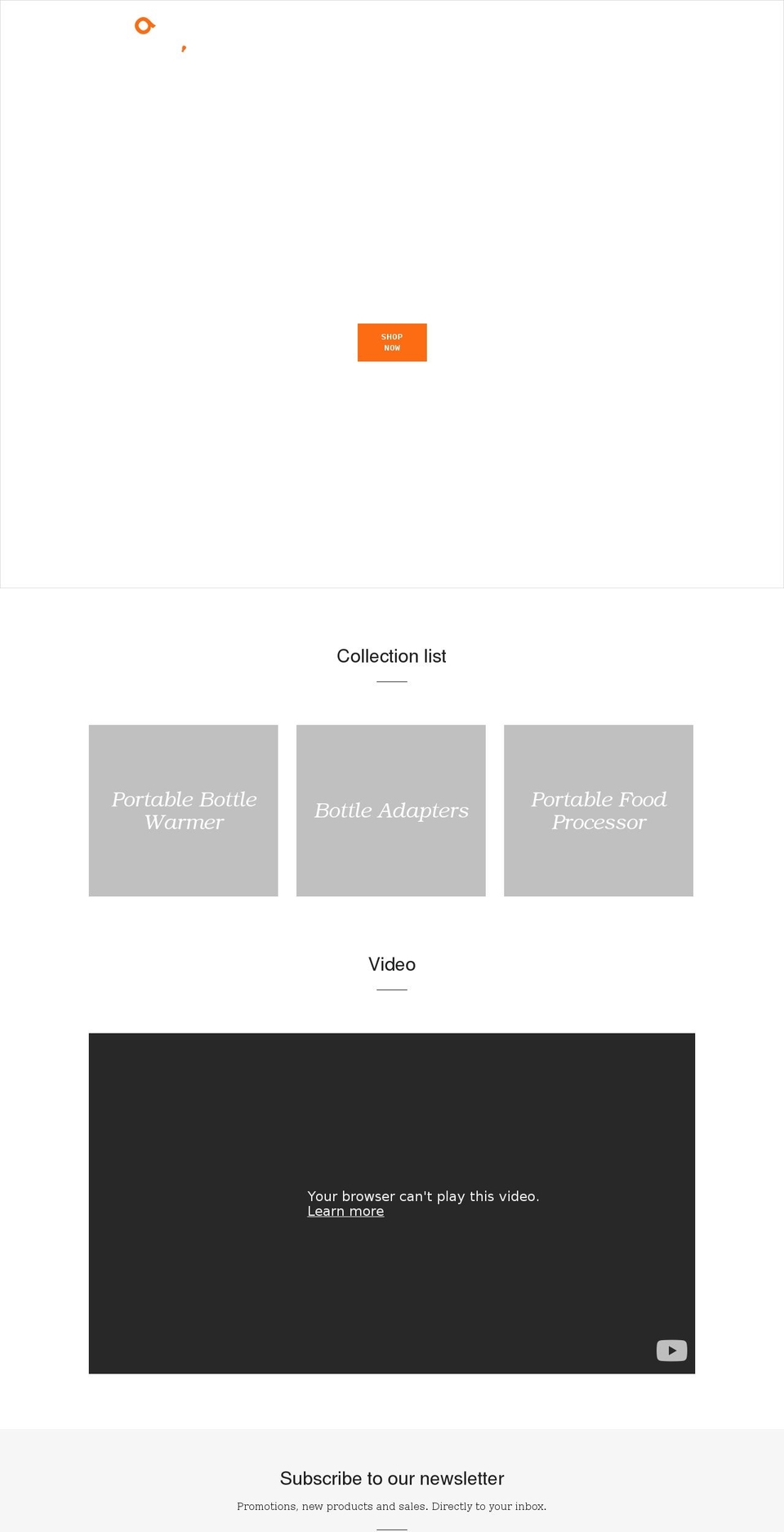 warmfinity.com shopify website screenshot