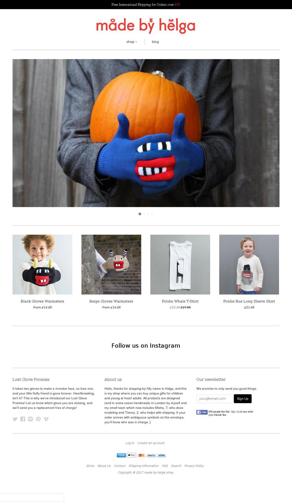 warmsters.com shopify website screenshot