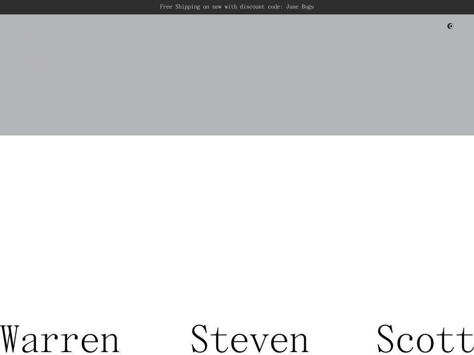warrenstevenscott.com shopify website screenshot