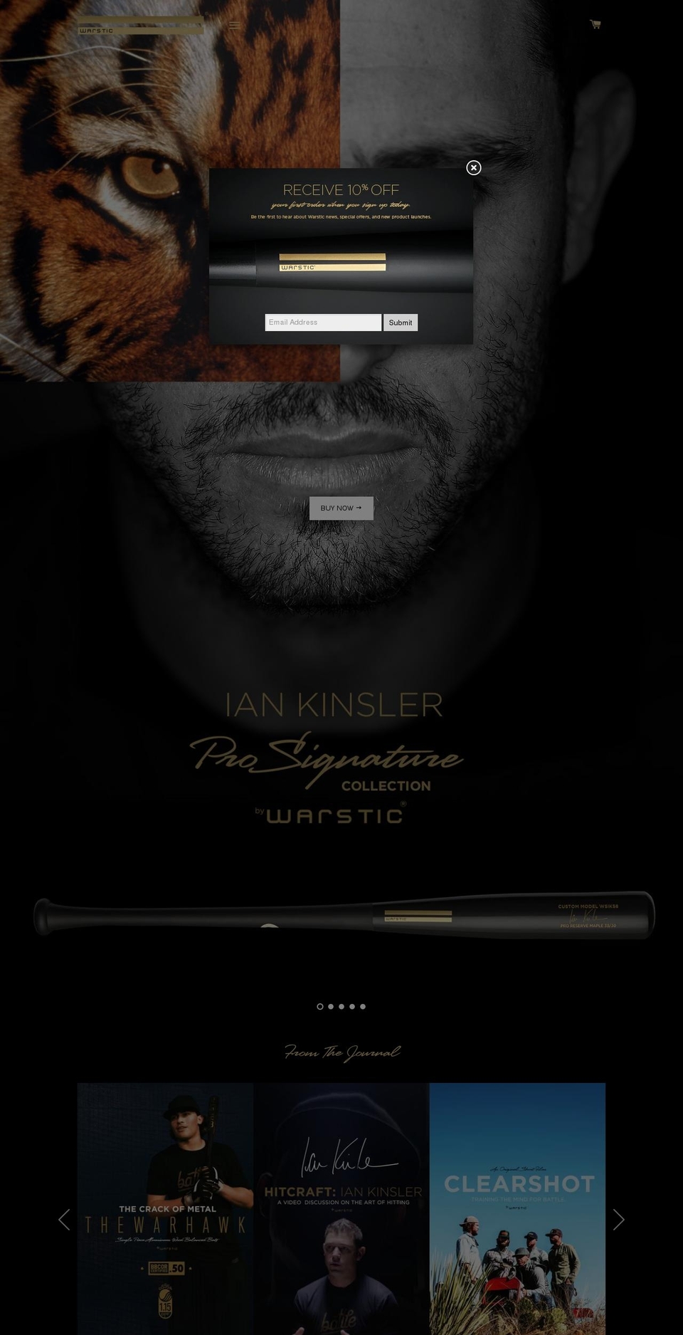 warstic.com shopify website screenshot