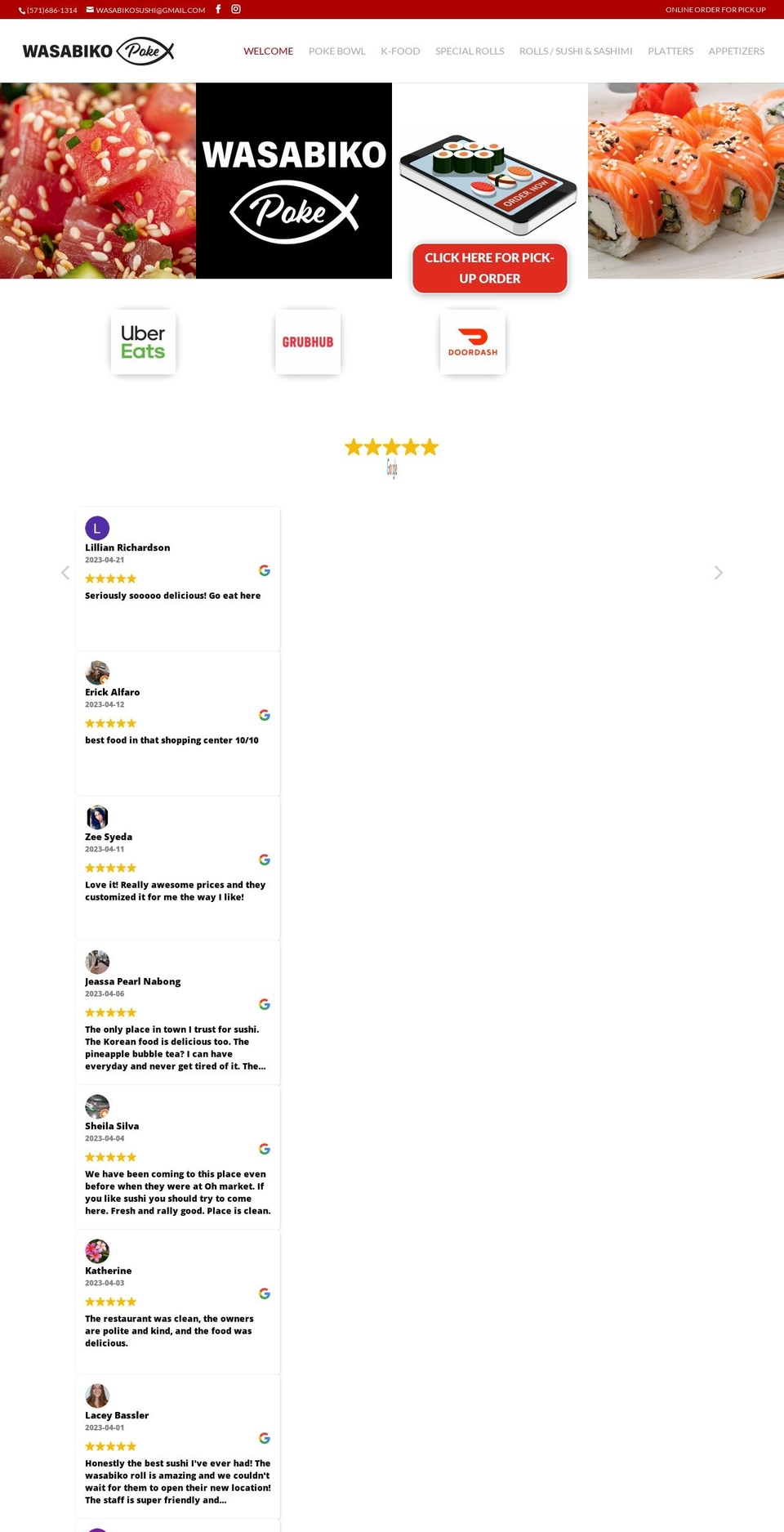 wasabiko.com shopify website screenshot