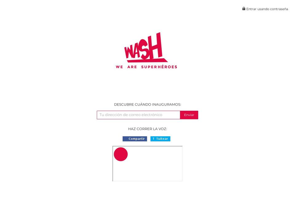 washcomics.com shopify website screenshot