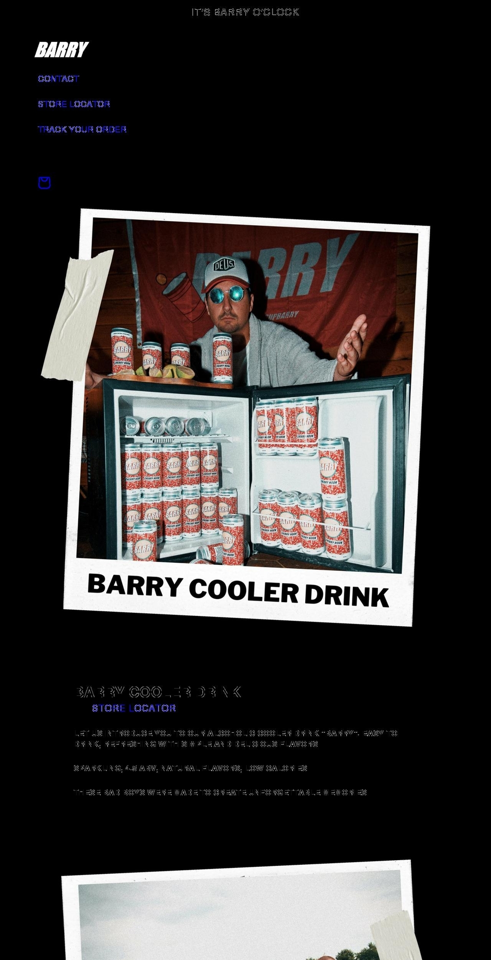 wassupbarry.com shopify website screenshot