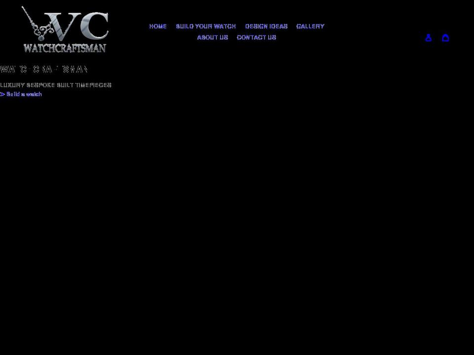 watchcraftsman.com shopify website screenshot