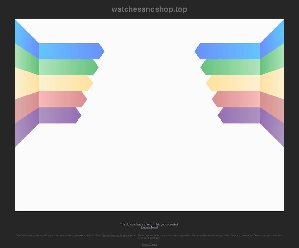 watchesandshop.top shopify website screenshot