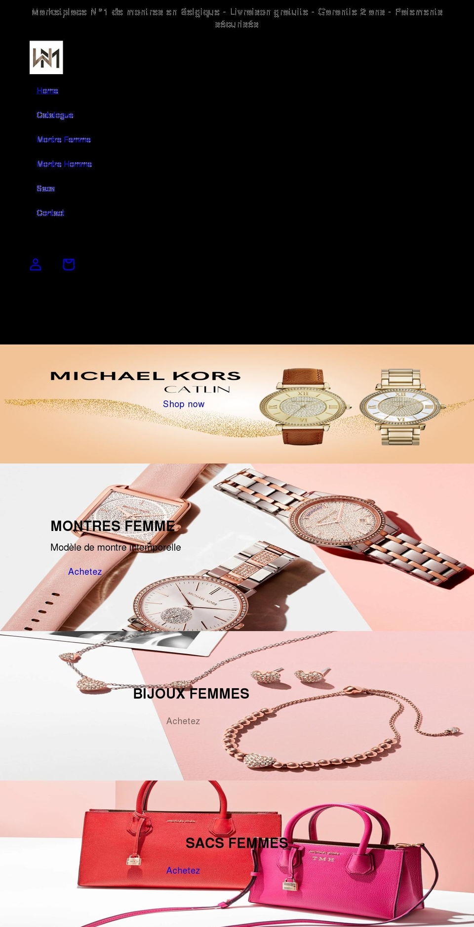 watchesmoda.com shopify website screenshot