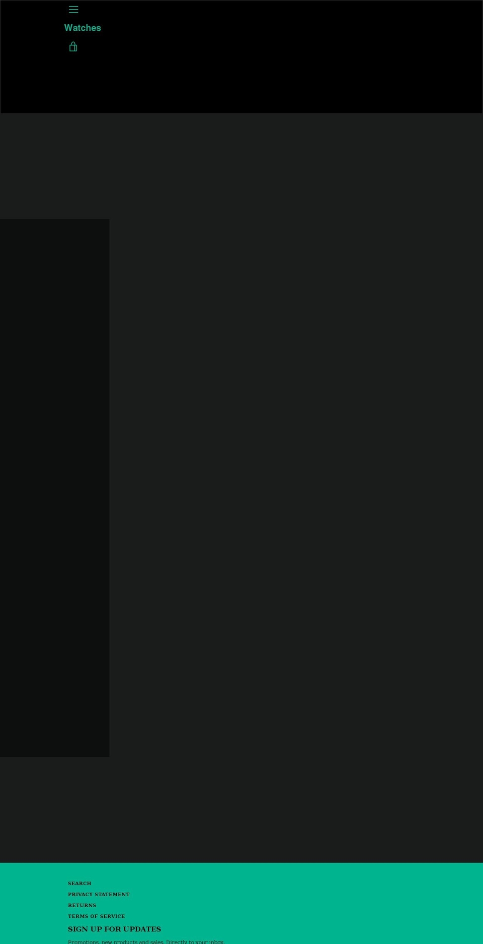 watchesssssssss.myshopify.com shopify website screenshot